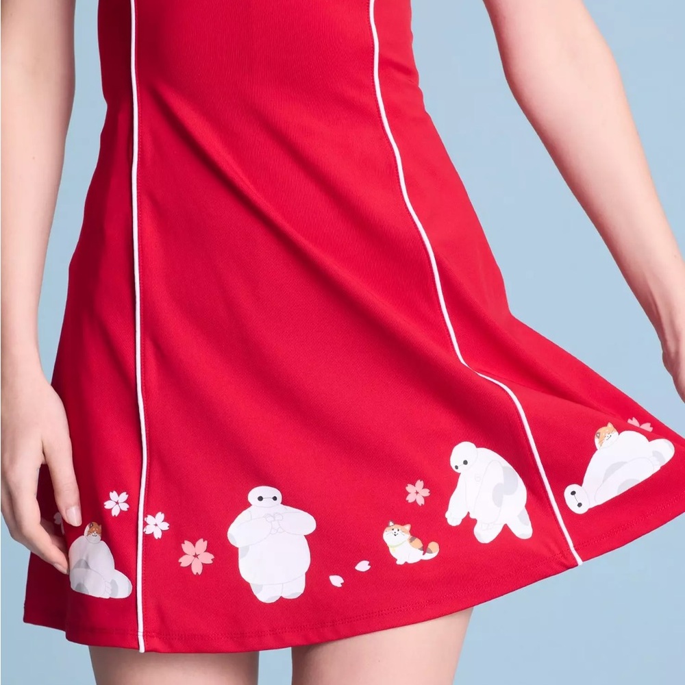 Disney Big Hero 6 Baymax Cherry Blossom Active Dress Boxlunch - Picture 5 of 6